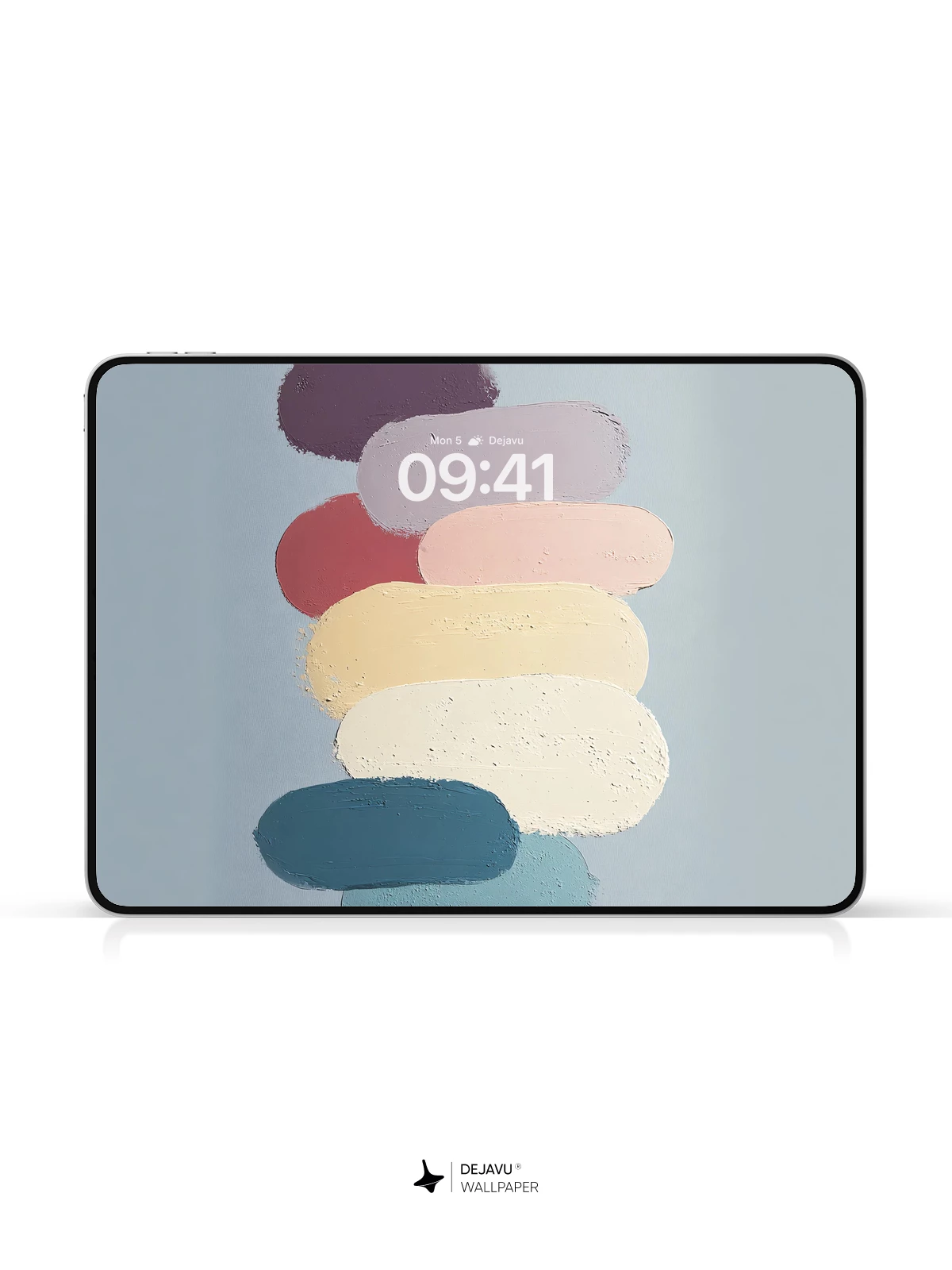 Pastel Stone Stack Wallpaper 4K for iPhone Lock Screen