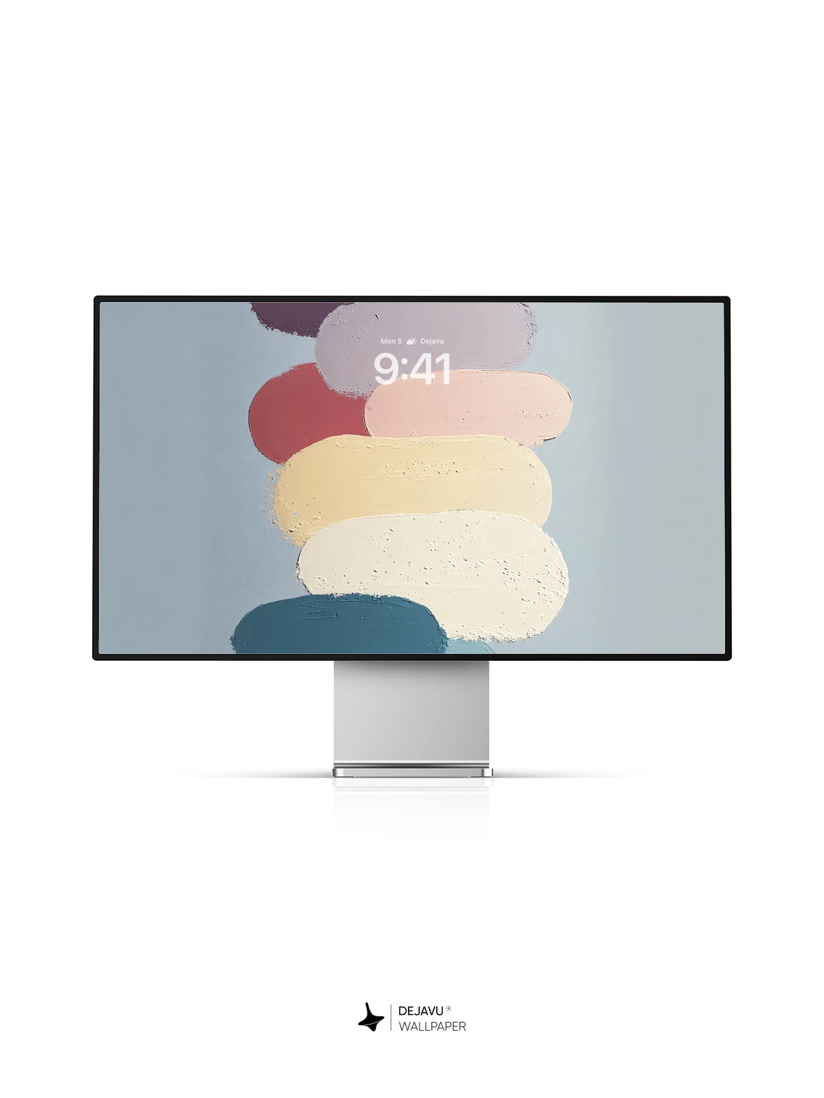 Pastel Stone Stack Wallpaper 4K for iPhone Lock Screen