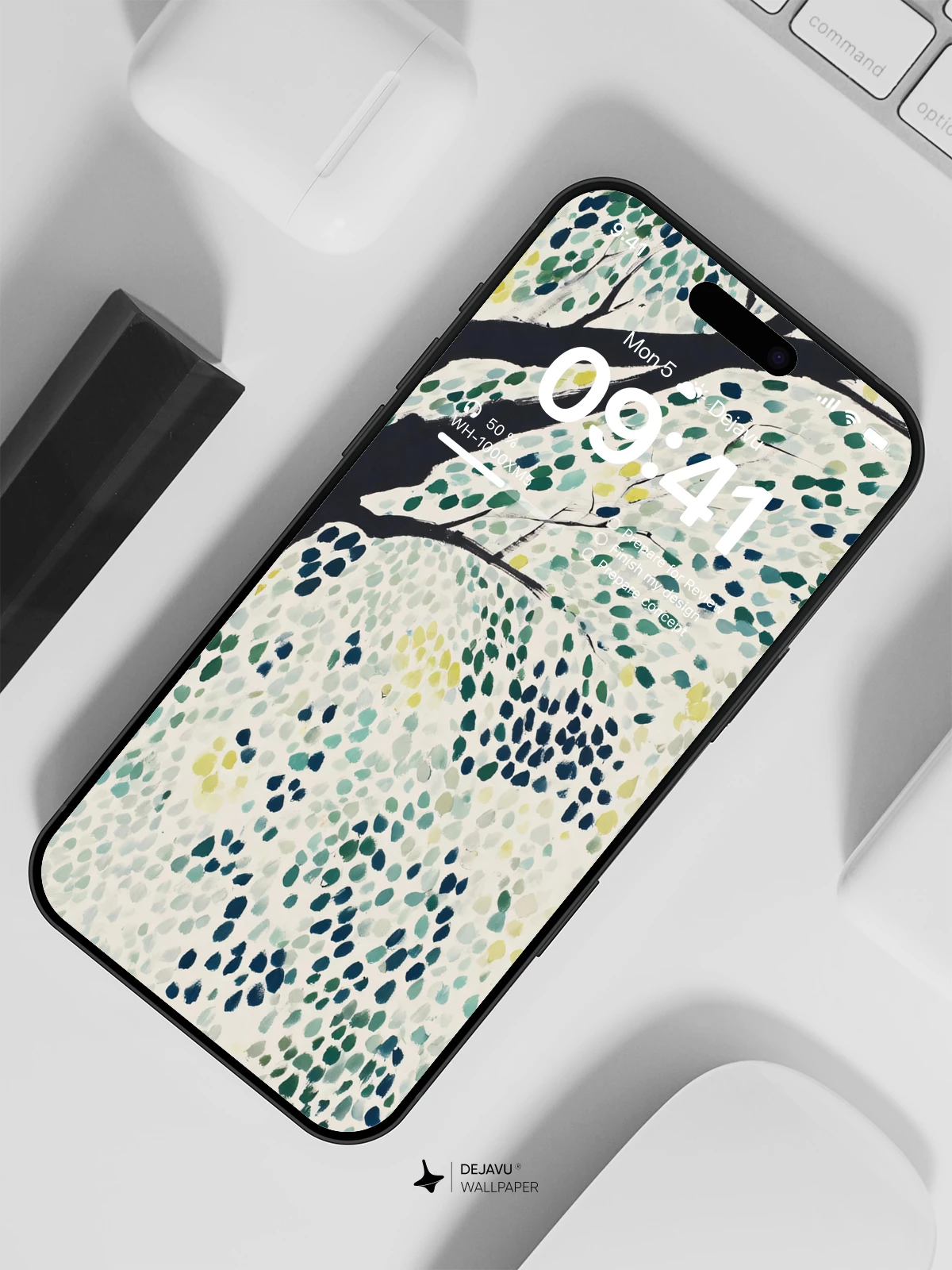 Japanese Tree Art Wallpaper 4K for iPhone Lock Screen