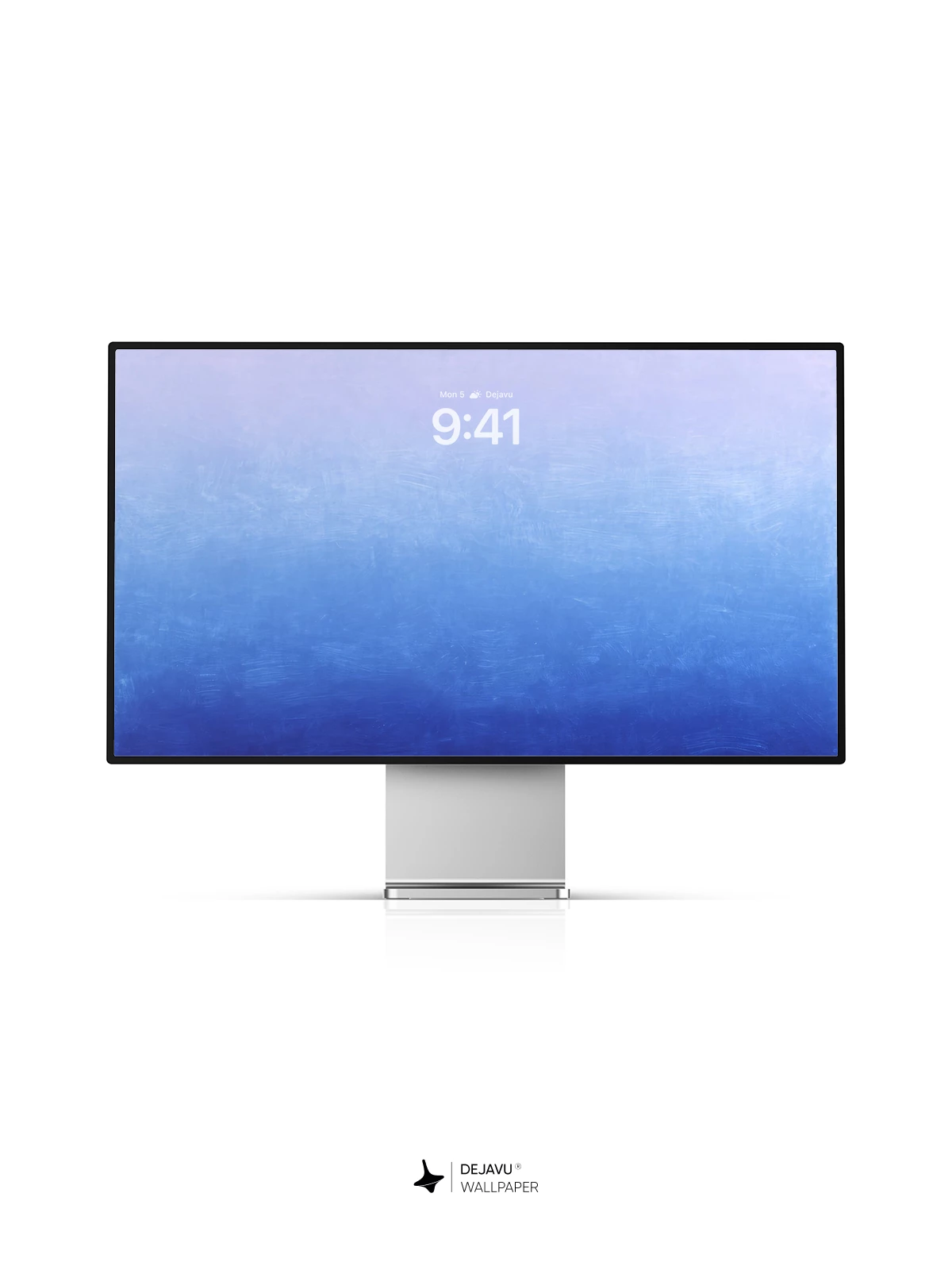 Gradient Blue Abstract Wallpaper 4K for iPhone Lock Screen