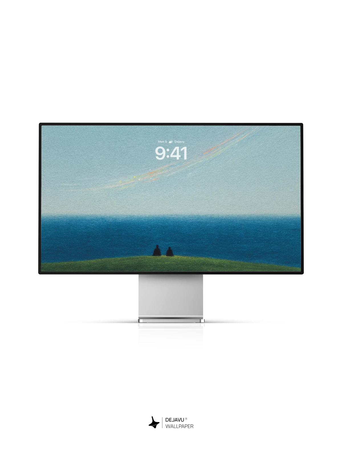 Minimalist Ocean Horizon Wallpaper 4K for iPhone Lock Screen