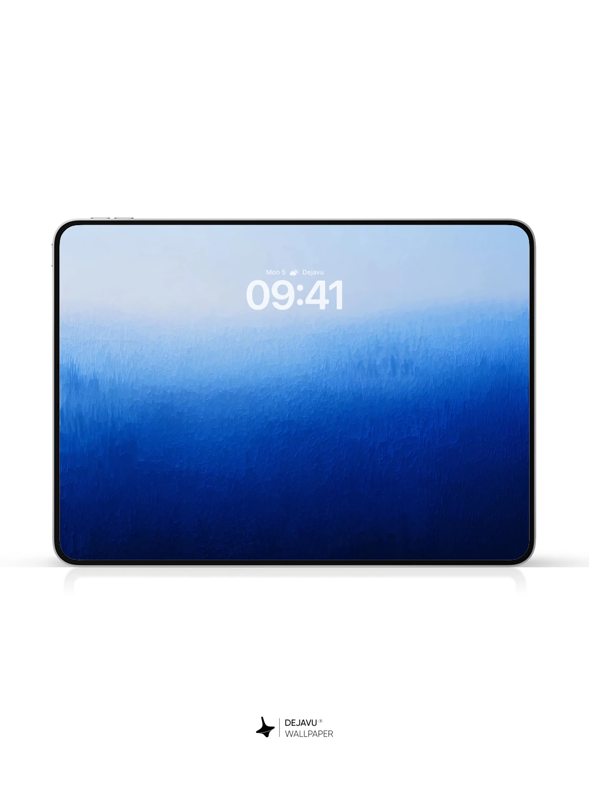 Blue Gradient Abstract Wallpaper 4K for iPhone Lock Screen