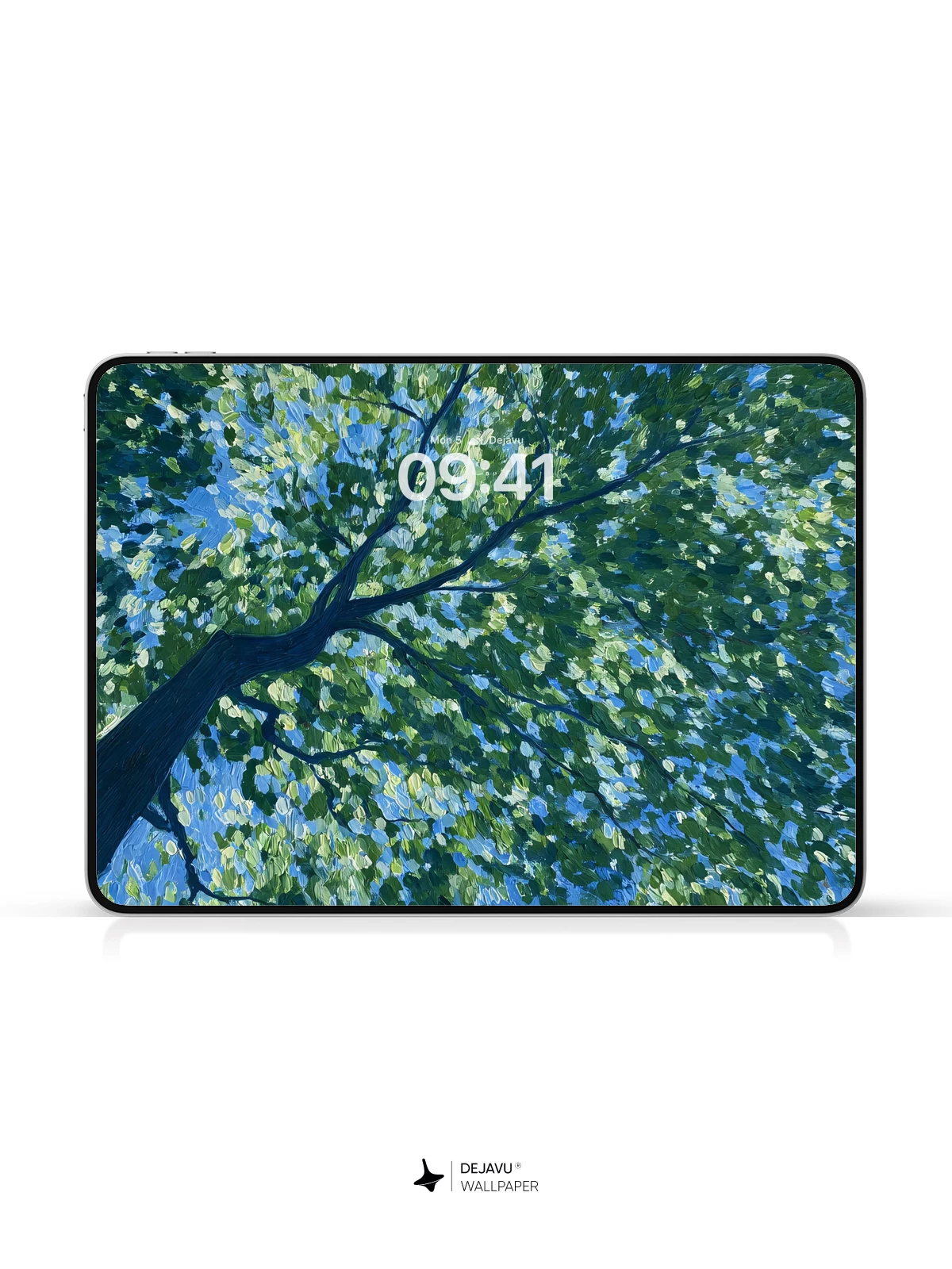Green Tree Canopy Wallpaper 4K for iPhone Lock Screen