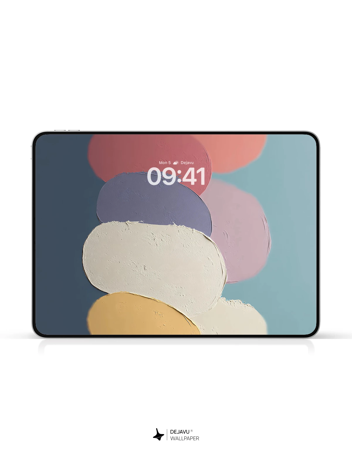 Abstract Pastel Shapes Wallpaper 4K for iPhone Lock Screen