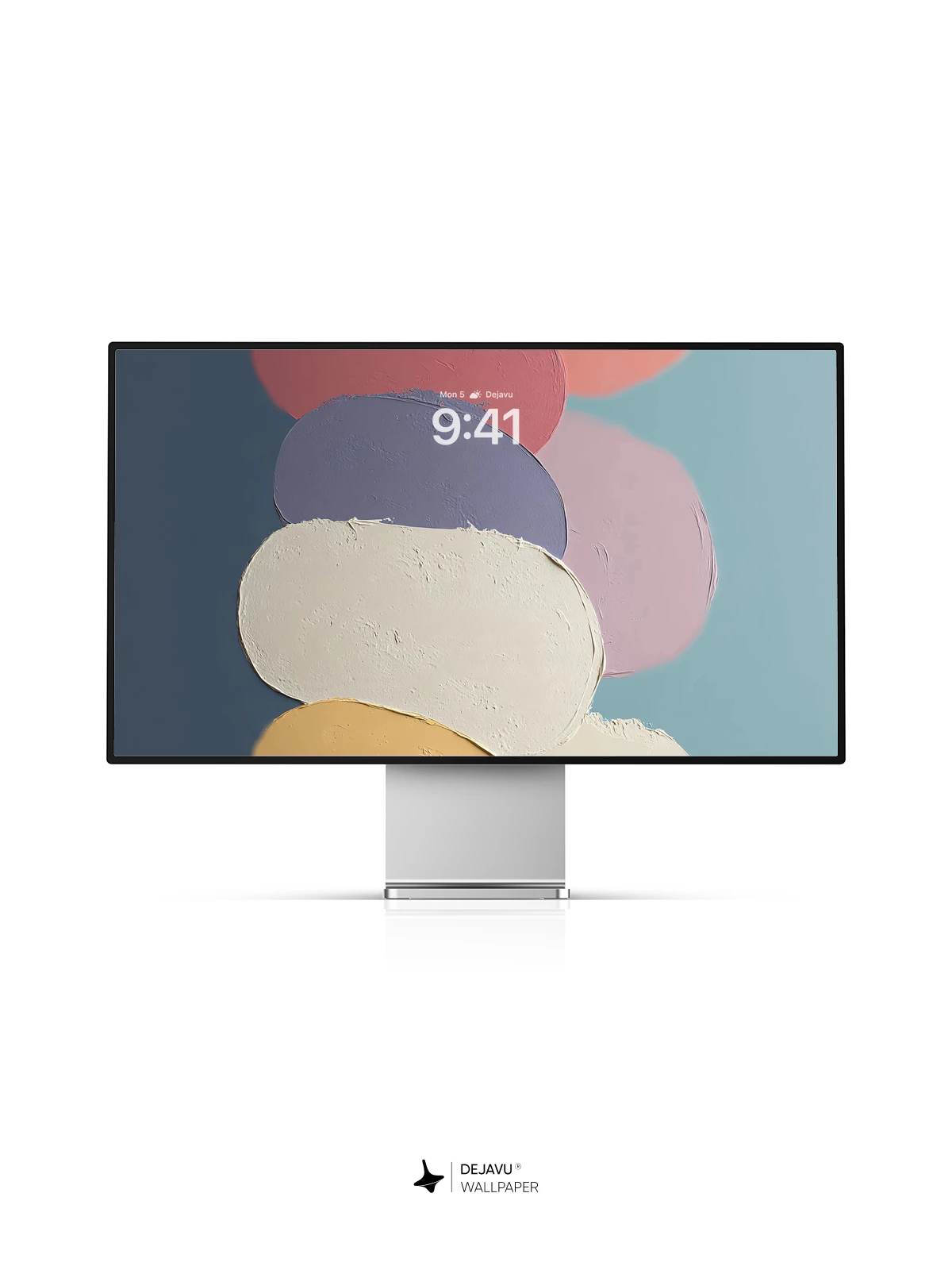 Abstract Pastel Shapes Wallpaper 4K for iPhone Lock Screen