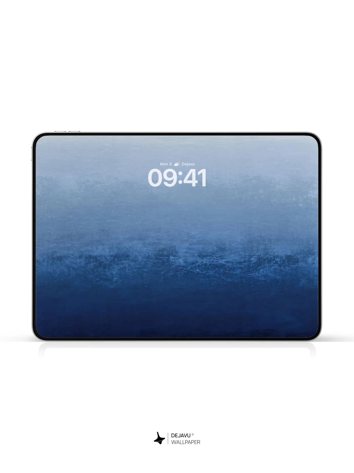 Abstract Blue Gradient Wallpaper 4K for iPhone Lock Screen