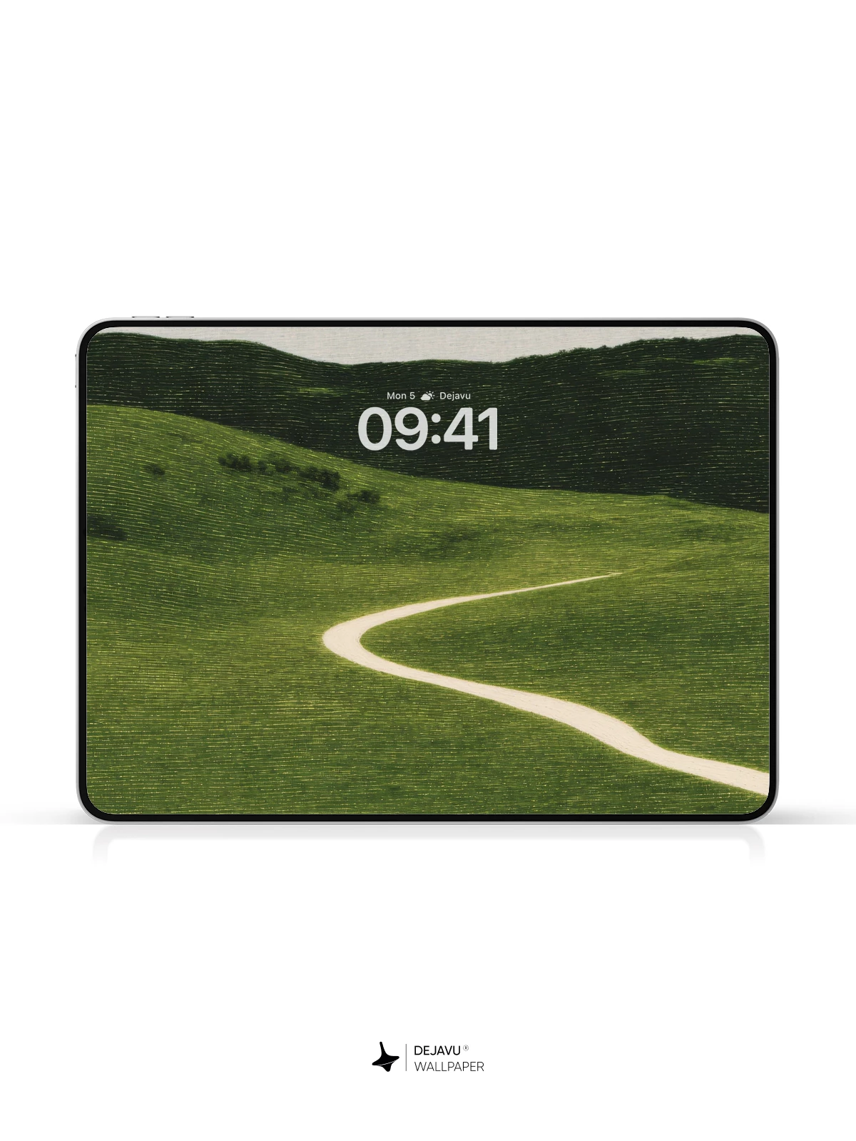Green Hills Winding Road Wallpaper 4K for iPhone Lock Screen