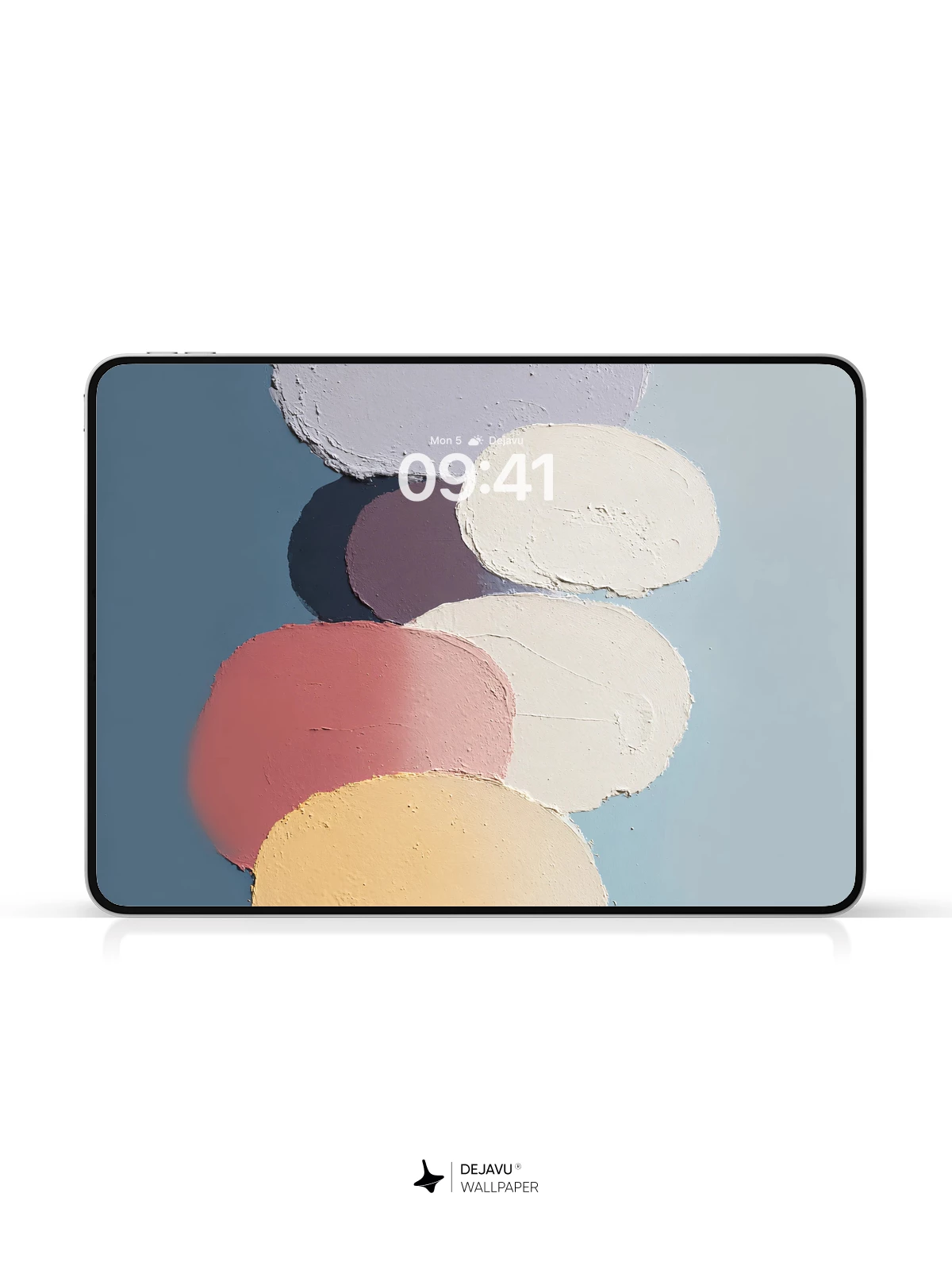 Abstract Pastel Shapes Wallpaper 4K for iPhone Lock Screen