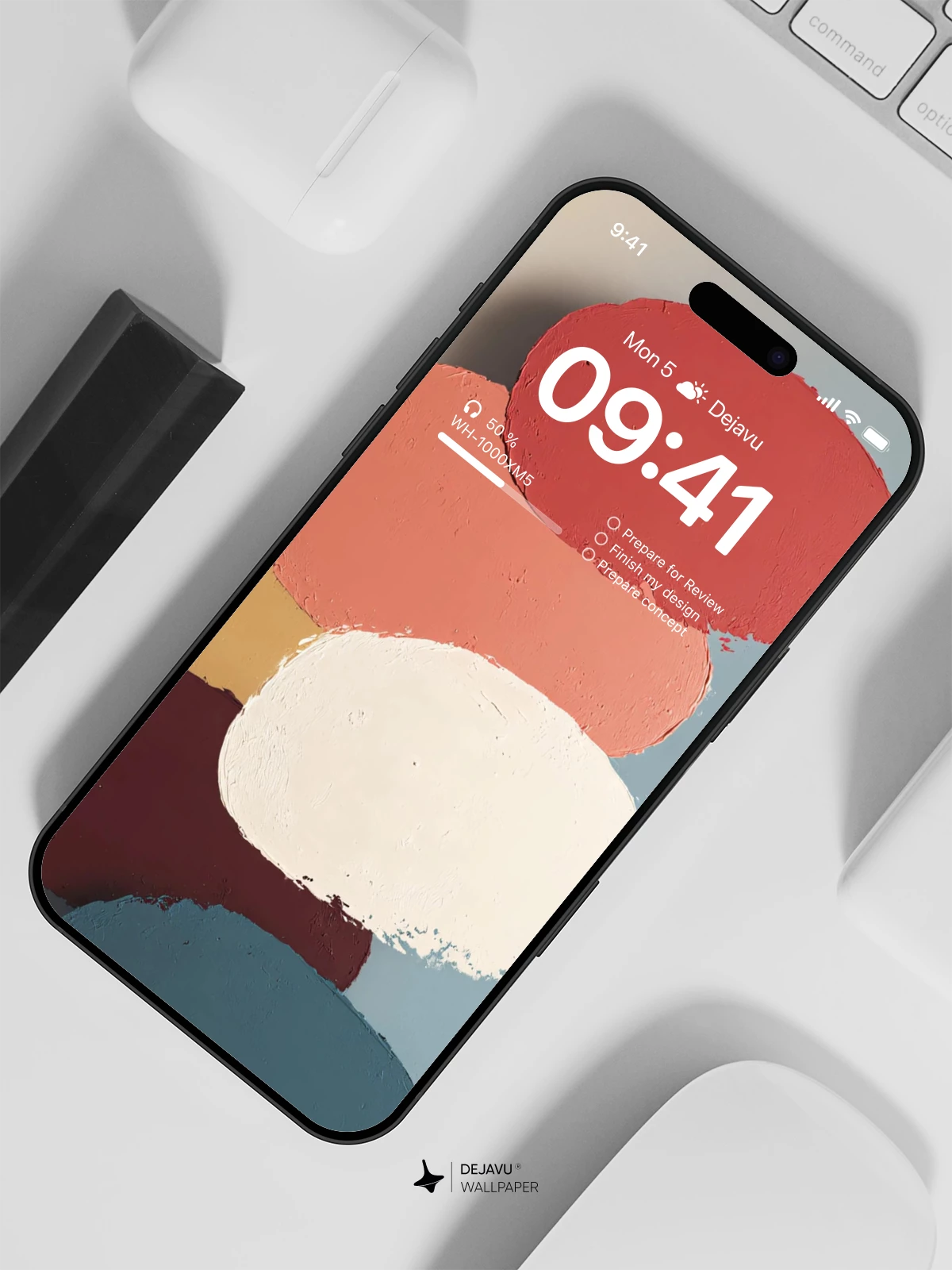 Abstract Colorful Ovals Wallpapers 4K for iPhone Lock Screen