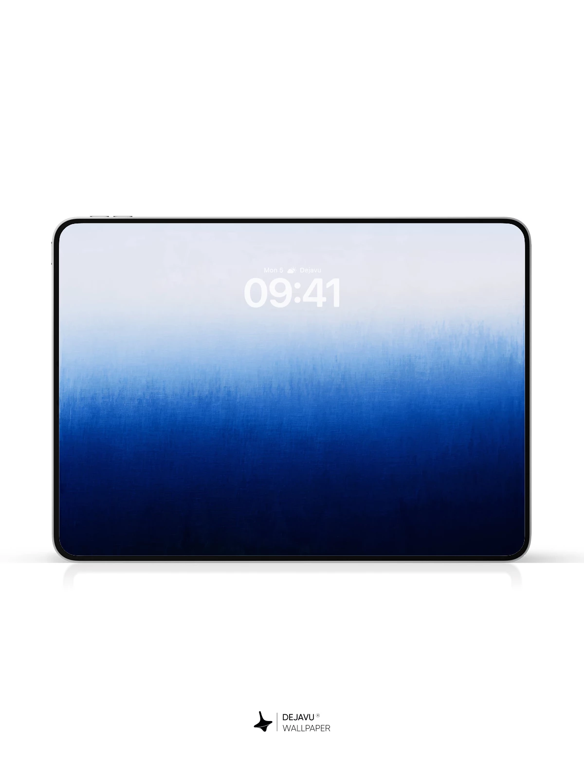 Abstract Blue Gradient Wallpaper 4K for iPhone Lock Screen