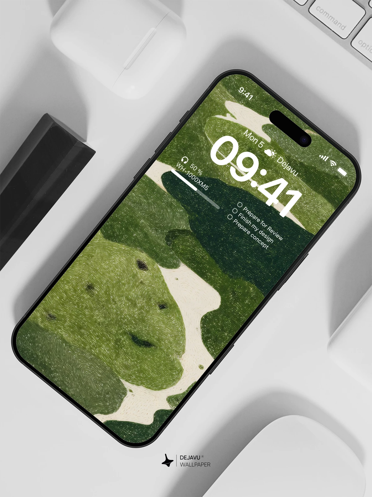 Green River Valley Landscape Wallpaper 4K for iPhone Lock Screen
