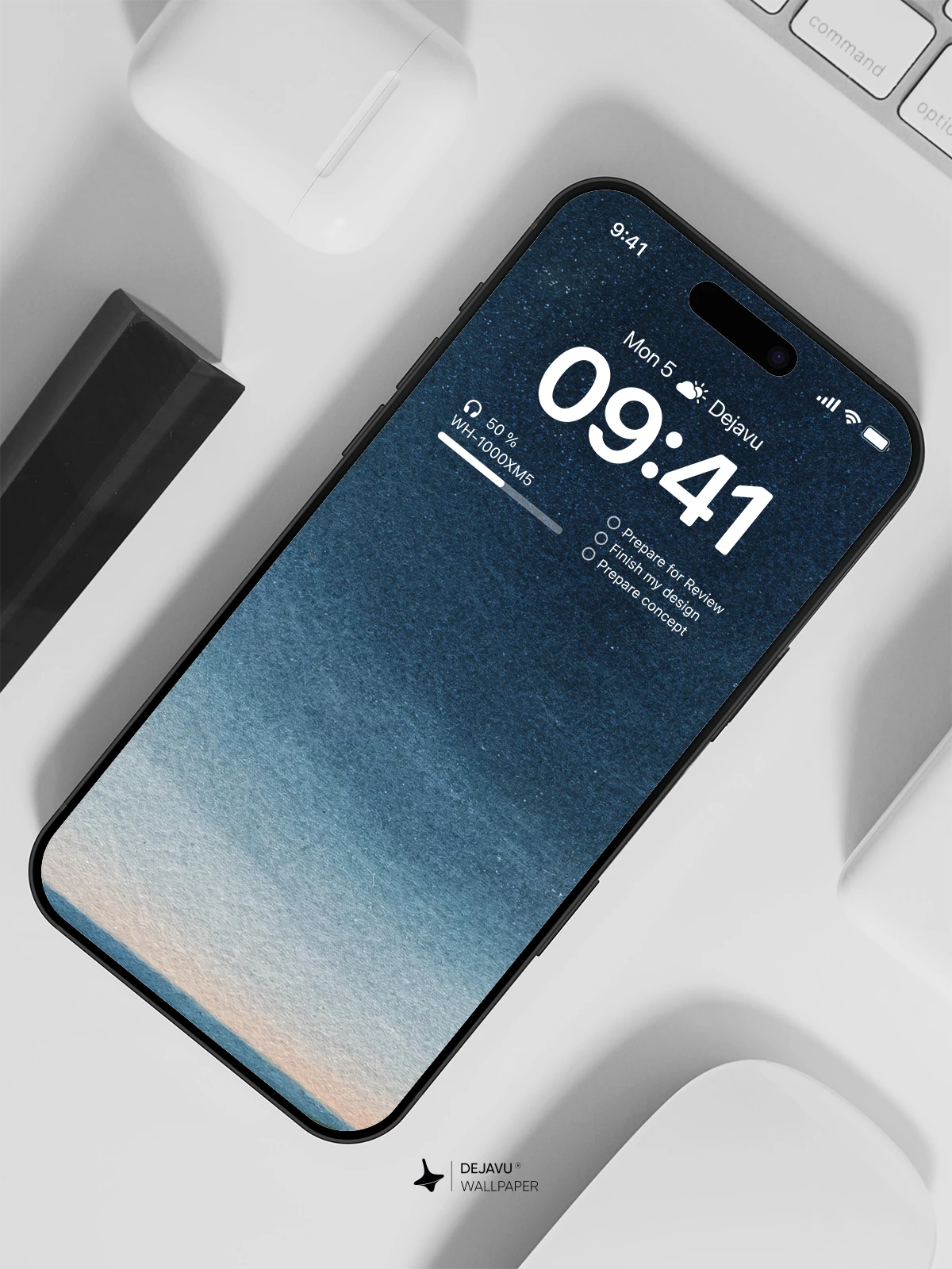 Starry Night Sky Couple Wallpaper 4K for iPhone Lock Screen